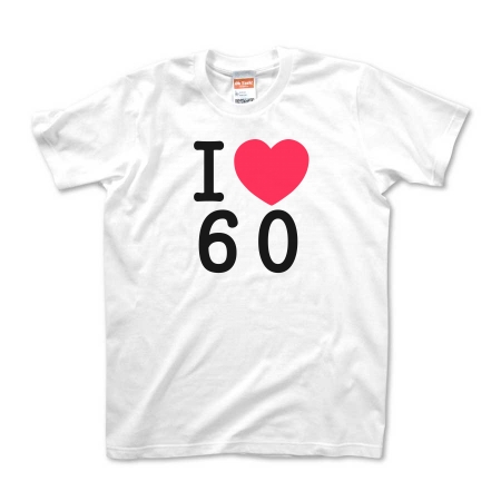 I LOVE 60 WOMEN'S_TEE