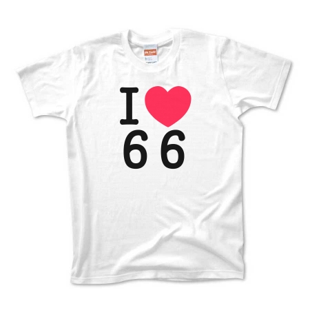 I LOVE 66 WOMEN'S_TEE