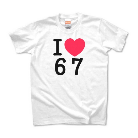 I LOVE 67 MEN'S_TEE