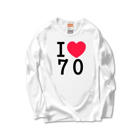 I LOVE 70 WOMEN'S_LONG