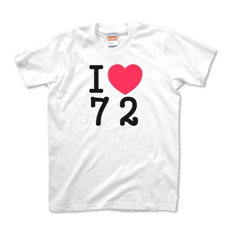 I LOVE 72 WOMEN'S_TEE