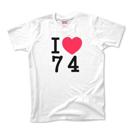 I LOVE 74 WOMEN'S_TEE