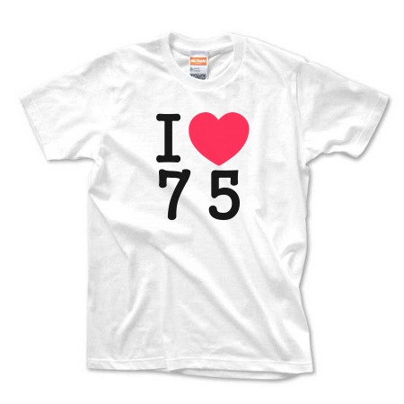 I LOVE 75 WOMEN'S_TEE