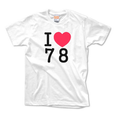 I LOVE 78 MEN'S_TEE