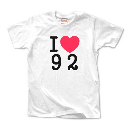 I LOVE 92 WOMEN'S_TEE