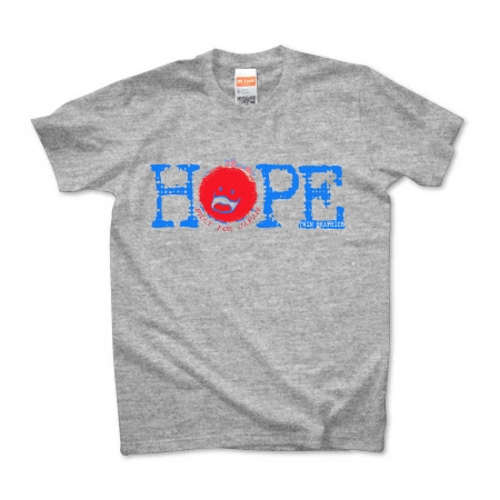 "HOPE"東日本大震災ﾁｬﾘﾃｨｰTｼｬﾂ