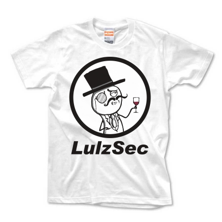 LulzSec-ラルズセック Tシャツ