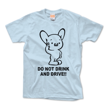 飲酒運転撲滅Tシャツ